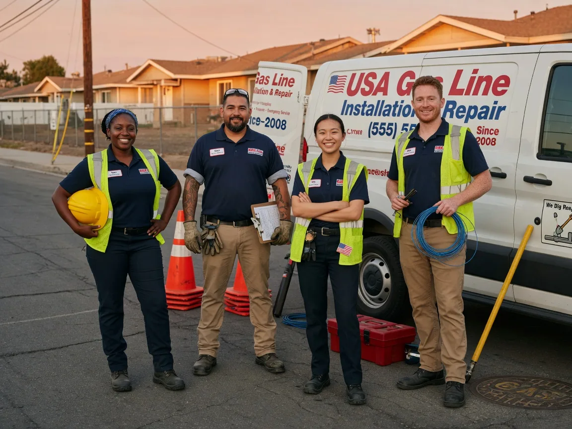 Gas Line Installation company in Pendergrass, GA